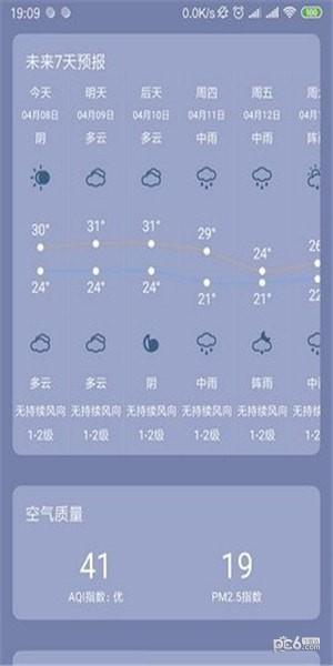 银米天气  v1.0图2