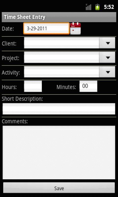 Timesheet  v4.0图1