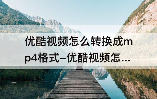 优酷视频怎么转换成mp4格式-优酷视频怎么转换成mp4格式批量