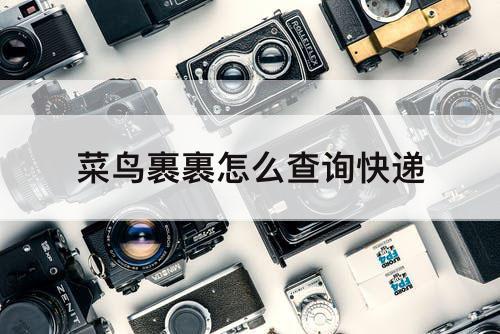 菜鸟裹裹怎么查询快递