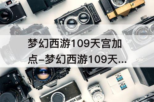梦幻西游109天宫加点-梦幻西游109天宫加点攻略