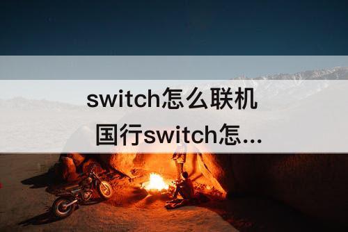 switch怎么联机 国行switch怎么联机怪物猎人gu
