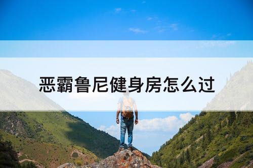 恶霸鲁尼健身房怎么过