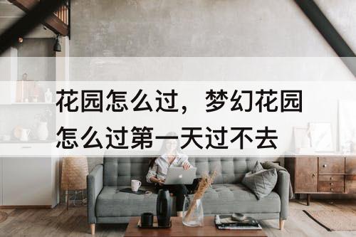 花园怎么过，梦幻花园怎么过第一天过不去