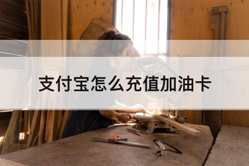 支付宝怎么充值加油卡