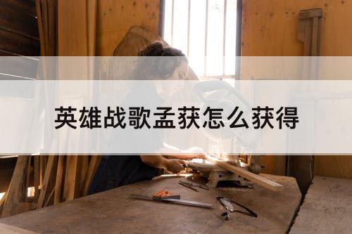 英雄战歌孟获怎么获得