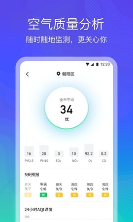 云朵天气  v3.1.4图1