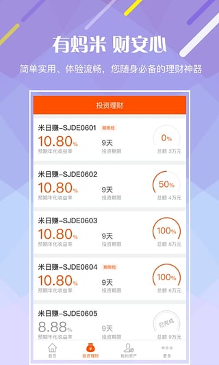 蚂米金服  v1.2.0图2