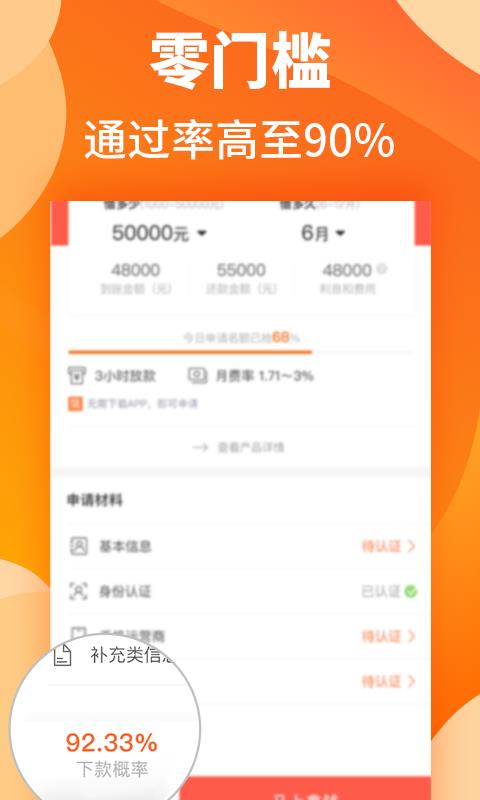 小雨点闪贷app下载  v2.1.0图3