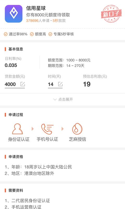 贷你飞app  v1.3图1