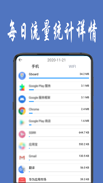 iphone当日流量统计  v1.0.4图2