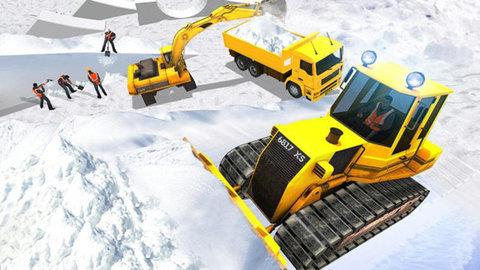 雪地挖掘机模拟器  v1.0图3