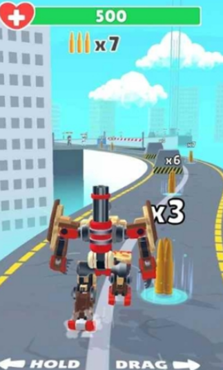 机器人跑酷射击  v1.1.4图1