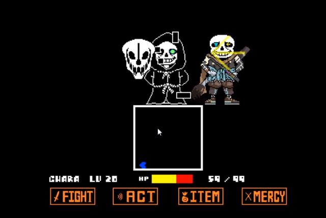 智障之下sans