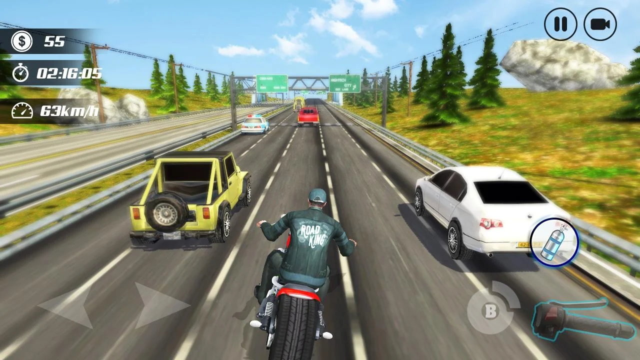 公路摩托车竞速赛  v5.0.6图1